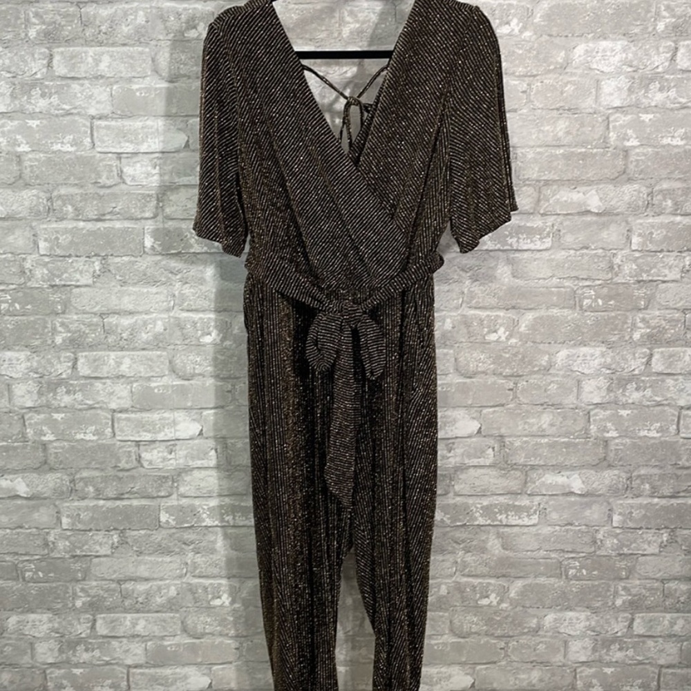 Torrid Black Wrap Jumpsuit
